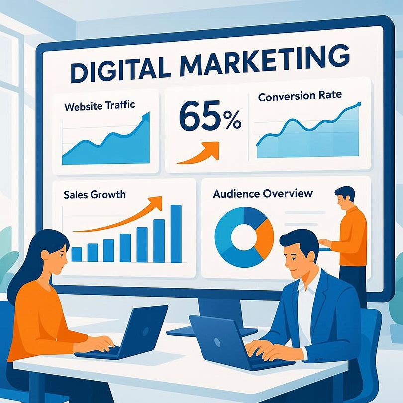 Digital marketing analytics and strategy
